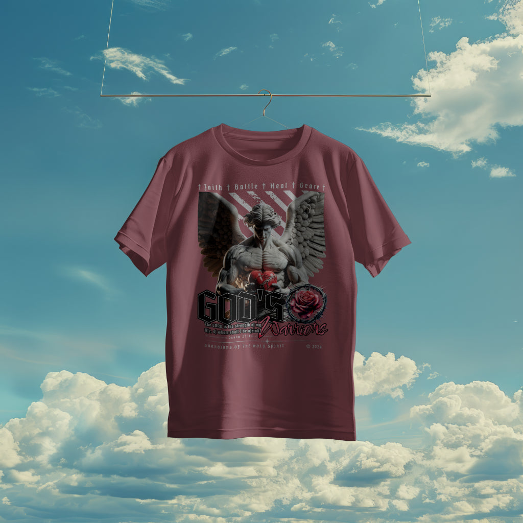 God's Warriors - Unisex Heavyweight T-shirt | Christian Streetwear, Christian Apparel