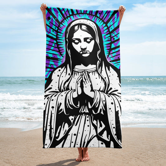 Beach Towel - Holy Mary