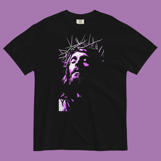 Jesus Christ Vintage - Black Heavyweight T-shirt | Christian Streetwear | Christian Apparel